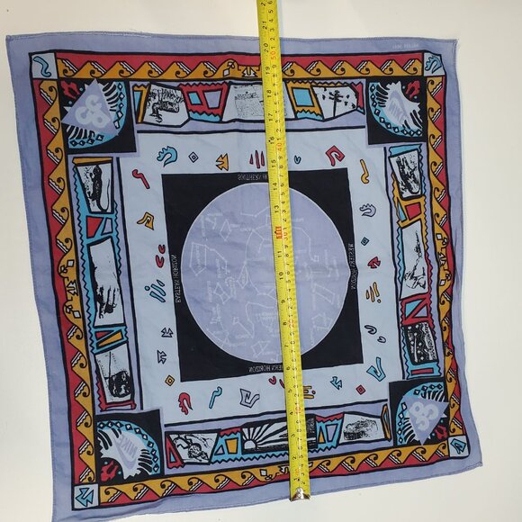 Vintage Nike ACG Bandana is a faded Western Aztec Constellation Scarf - Picture 7 of 7